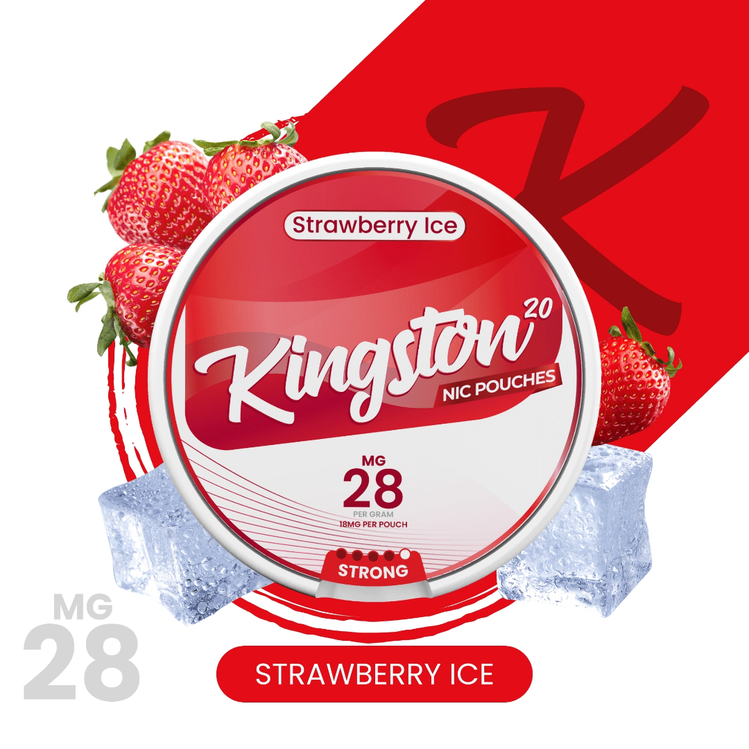 Kingston Strawberry Ice 28mg/g